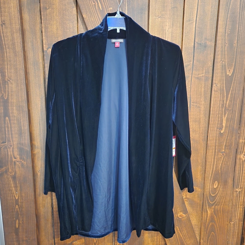 Vince Camuto Open-front Long-sleeved Cardigan